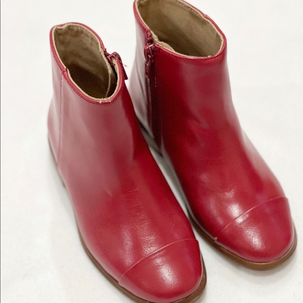 ❌SOLD❌  🌹ZARA Red Ankle Boots